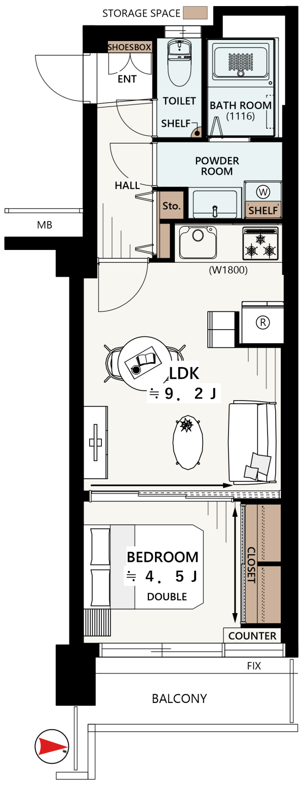 間取図