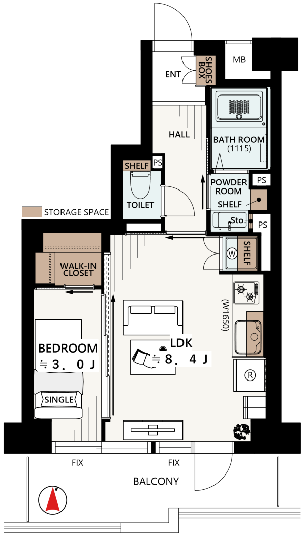 間取図